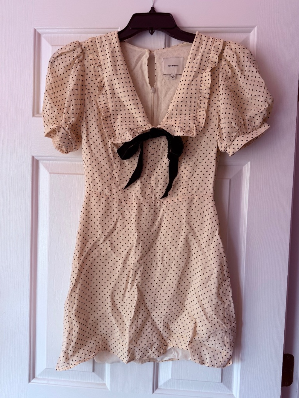 Reformation Polka a dot dress - Picture 3 of 4